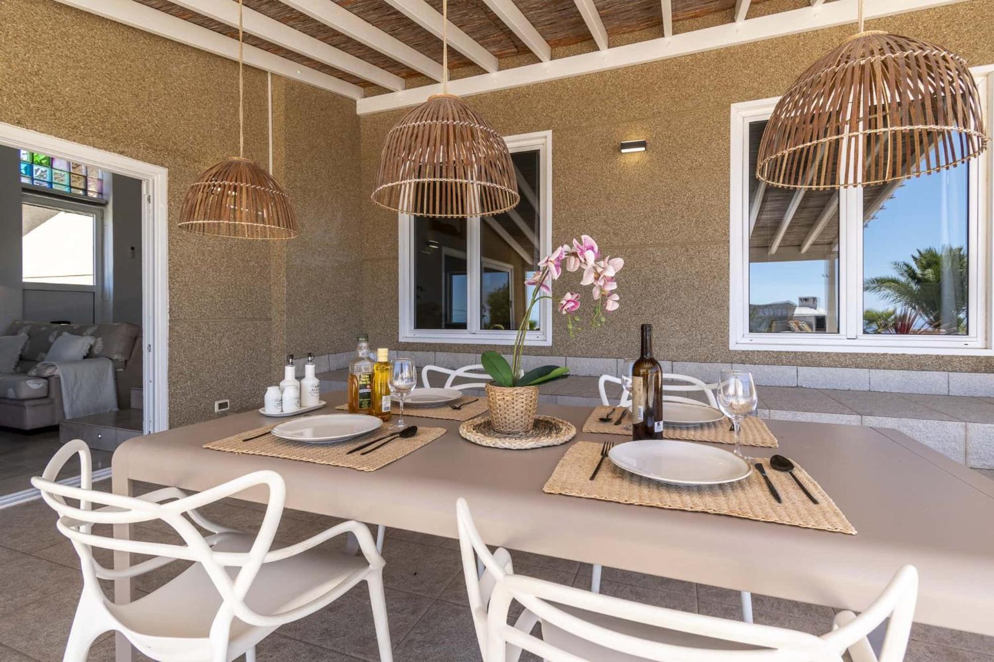 Casa Las Palmeras Granadilla De Abona Esterno foto